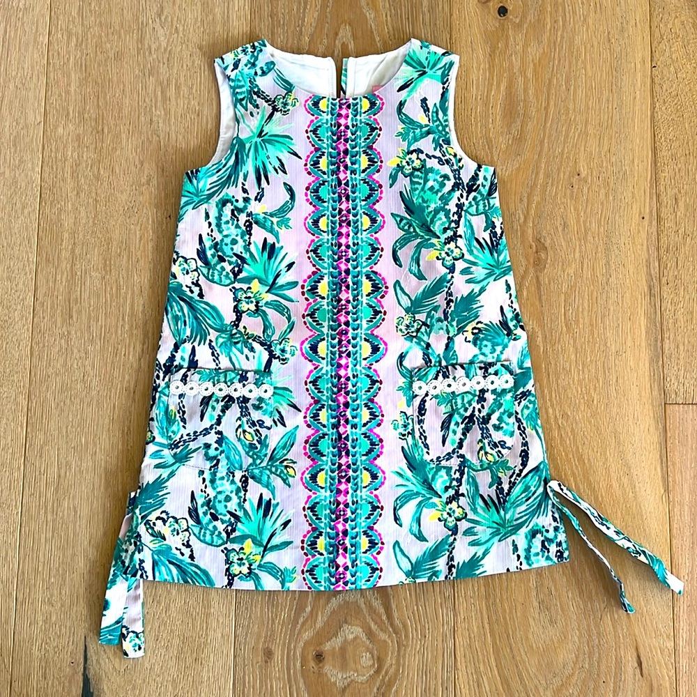 Lilly Pulitzer woven shift dress. Size 4. NWOT.